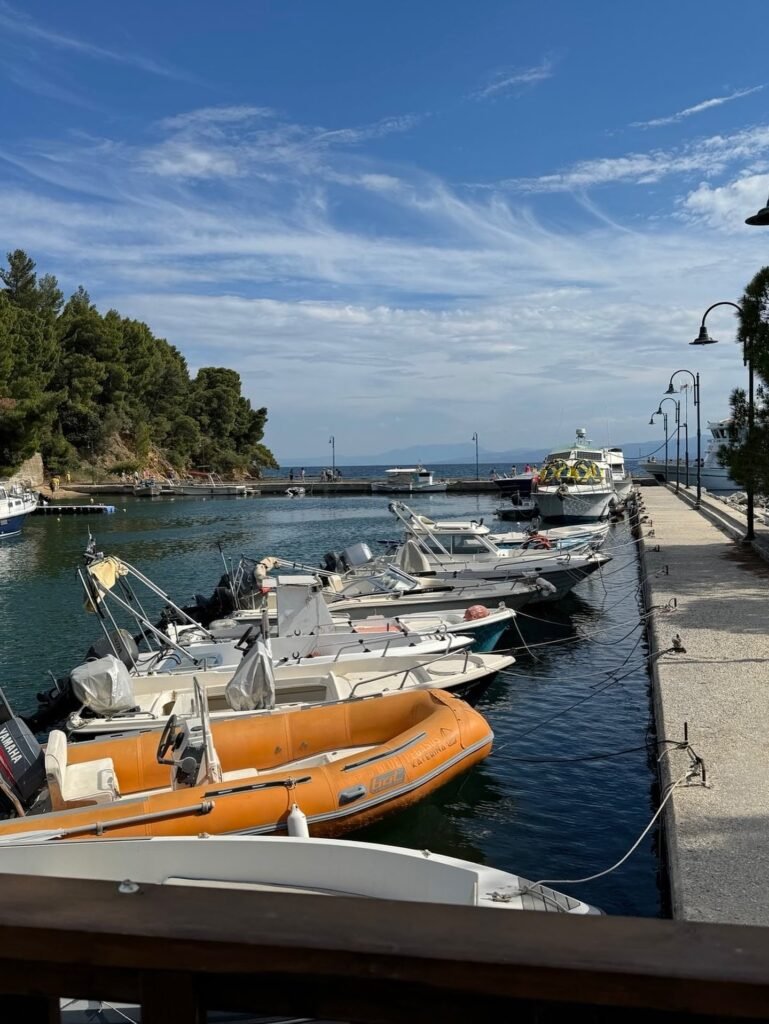 Join Elisabet Cruises for a trip around the Northern Sporades: Skiathos, Skopelos and Alonissos! You’ll experience true summer joy with music, a drink, and maybe a dance or two with the best company.