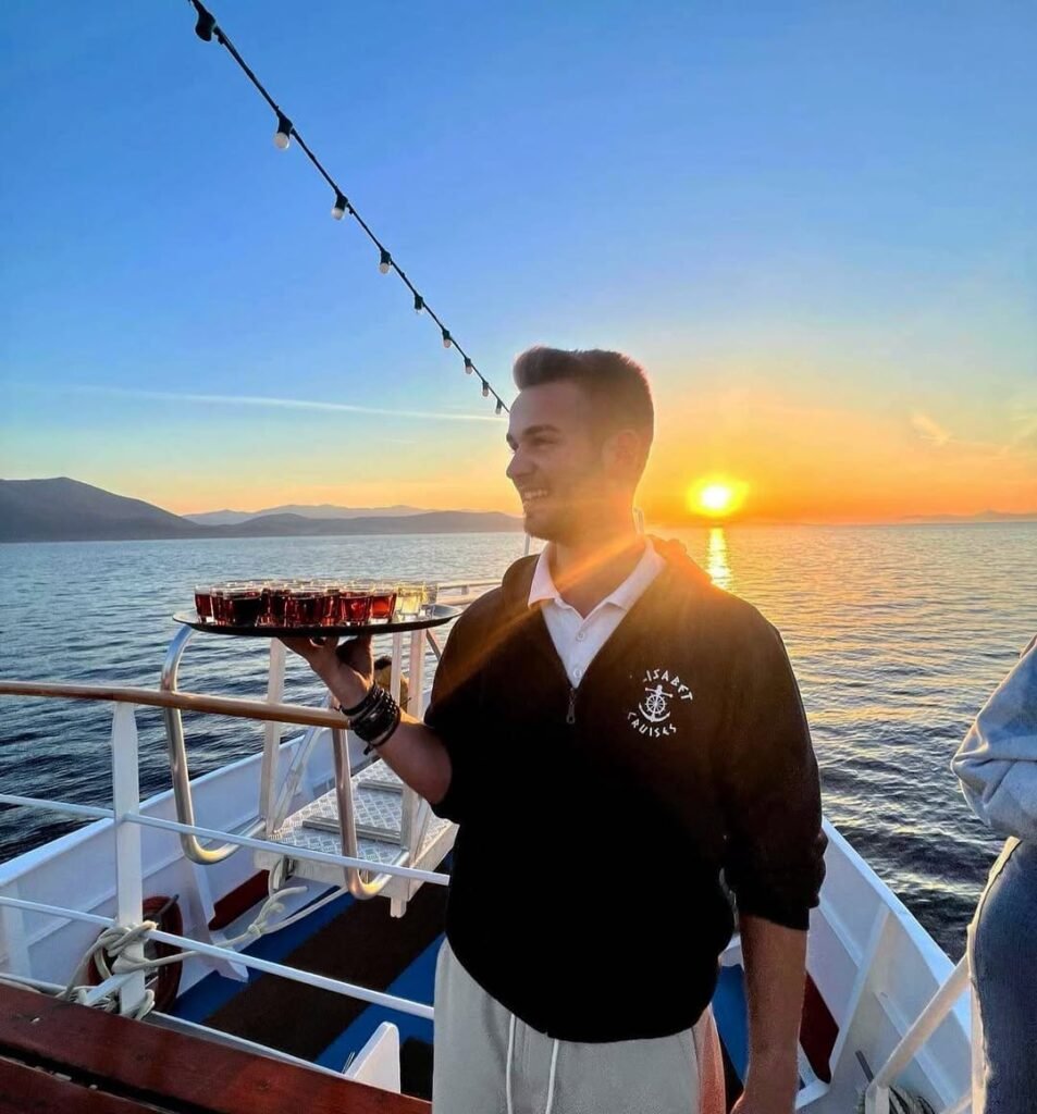 Join Elisabet Cruises for a trip around the Northern Sporades: Skiathos, Skopelos and Alonissos! You’ll experience true summer joy with music, a drink, and maybe a dance or two with the best company.