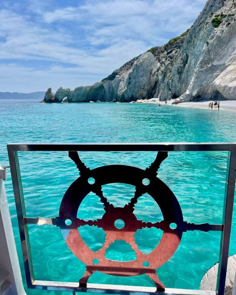 Join Elisabet Cruises for a trip around the Northern Sporades: Skiathos, Skopelos and Alonissos! You’ll experience true summer joy with music, a drink, and maybe a dance or two with the best company.