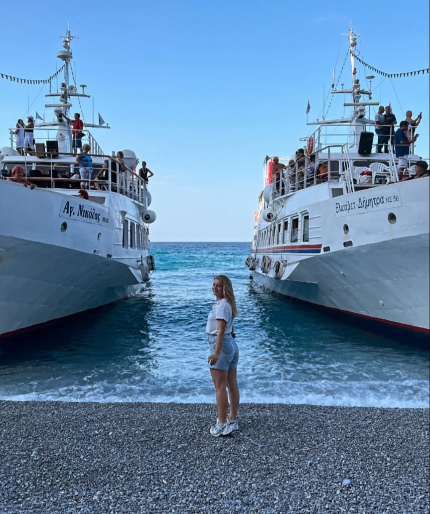 Join Elisabet Cruises for a trip around the Northern Sporades: Skiathos, Skopelos and Alonissos! You’ll experience true summer joy with music, a drink, and maybe a dance or two with the best company.
